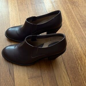 Chocolate Brown Booties 8M